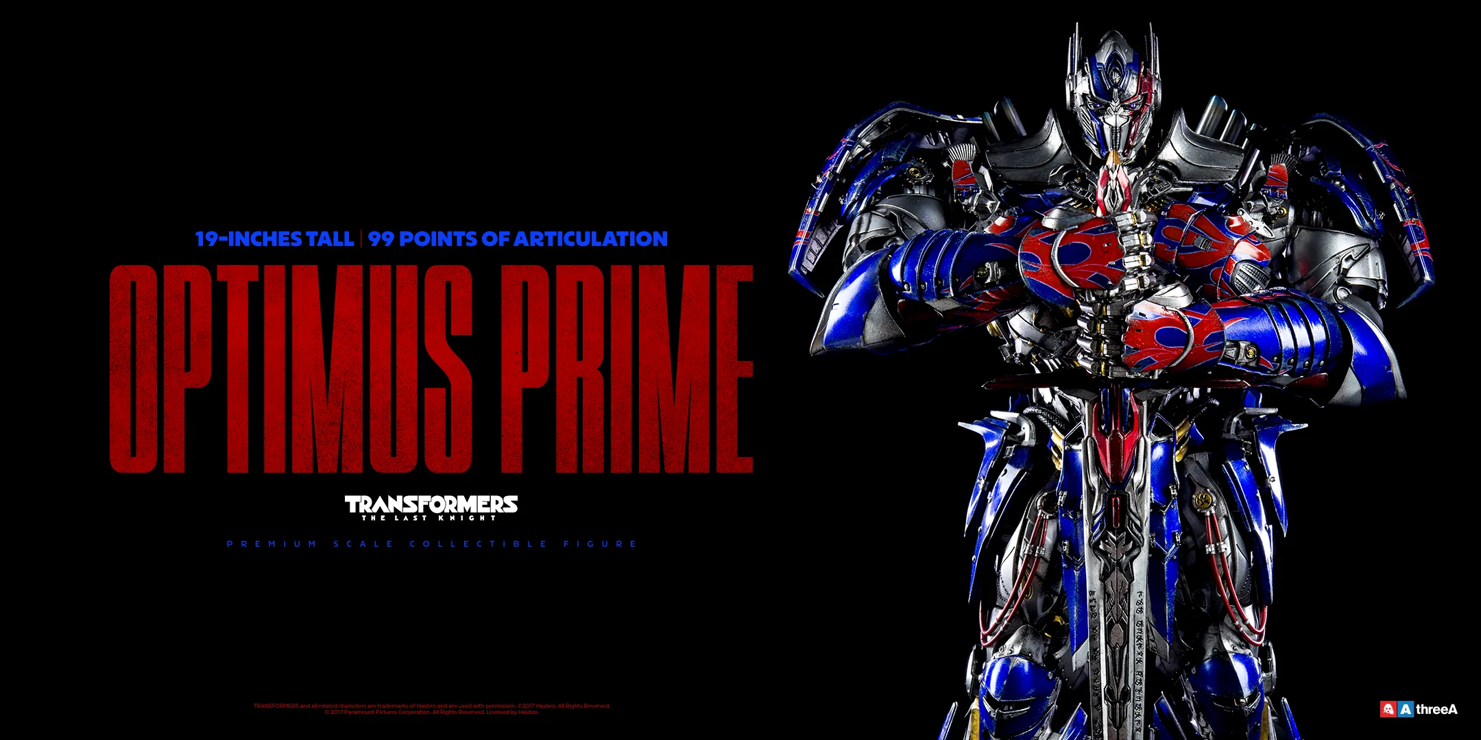 3A Transformers The Last Knight Three A Toys Optimus Prime Figure - Image 3