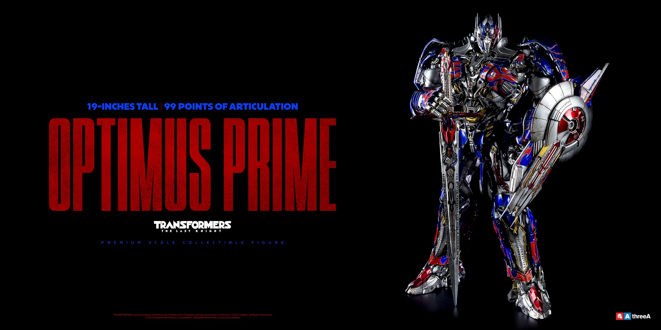 3A Transformers The Last Knight Three A Toys Optimus Prime Figure - Image 4