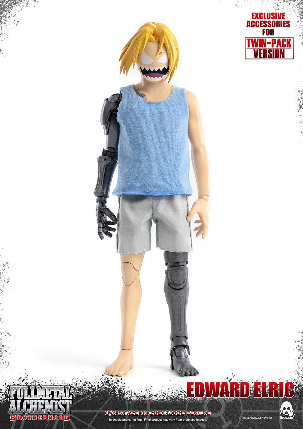 FPRE ORDER: FULLMETAL ALCHEMIST: BROTHERHOOD- ALPHONSE ELRIC & EDWARD ELRIC [Twin-Pack]-(Retail) - Image 11