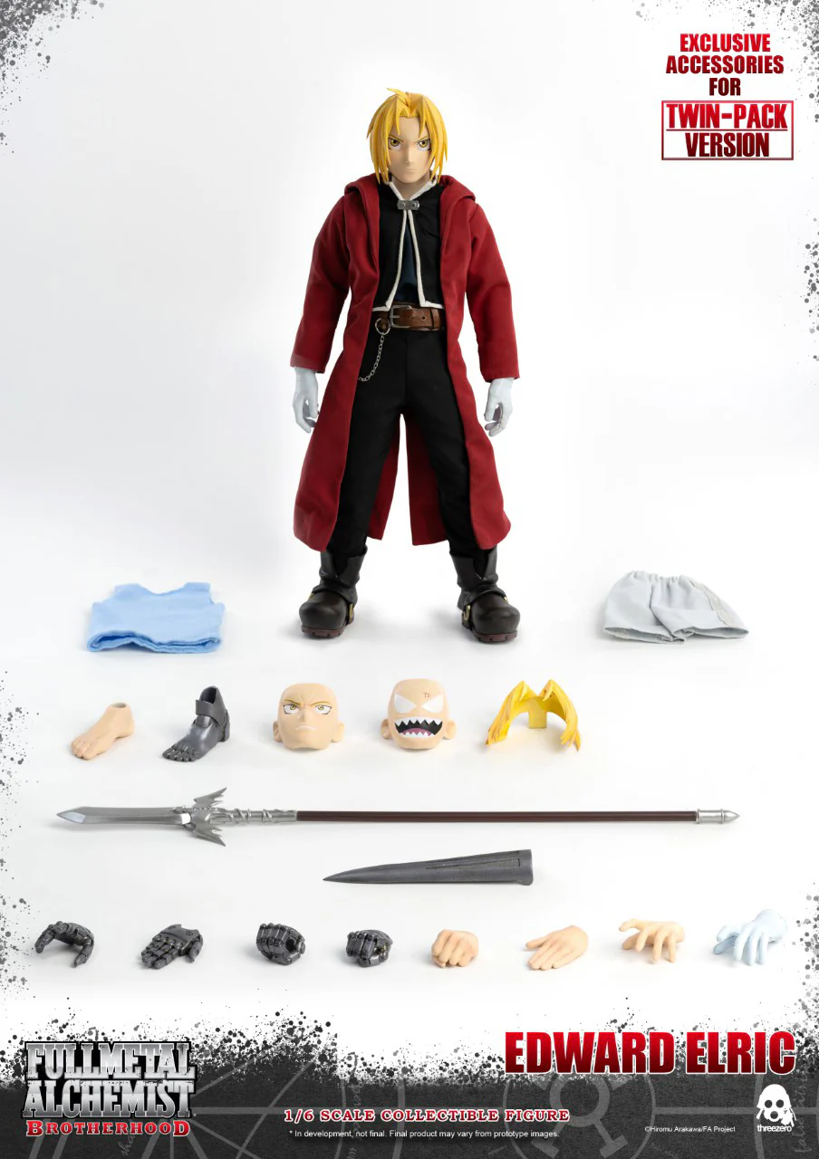 FPRE ORDER: FULLMETAL ALCHEMIST: BROTHERHOOD- ALPHONSE ELRIC & EDWARD ELRIC [Twin-Pack]-(Retail) - Image 13