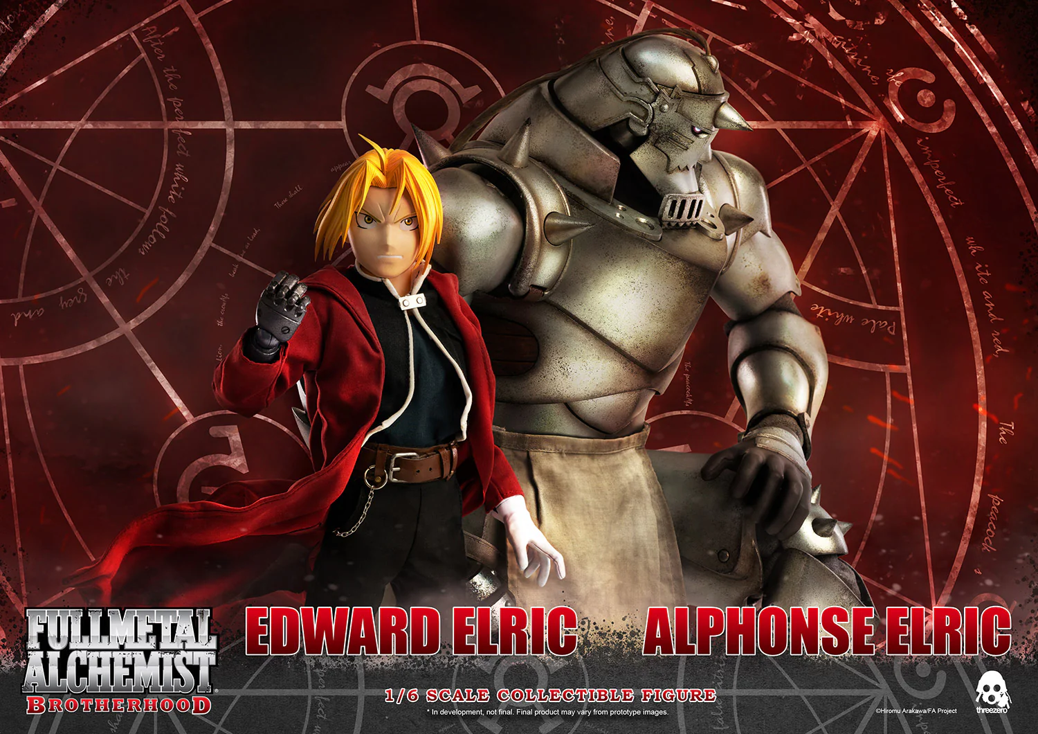 FPRE ORDER: FULLMETAL ALCHEMIST: BROTHERHOOD- ALPHONSE ELRIC & EDWARD ELRIC [Twin-Pack]-(Retail) - Image 6