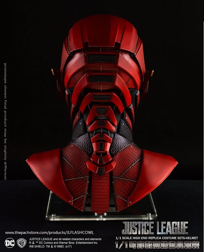 Official DC Licensed Justice League The Flash cowl 1:1 Movie Replica - Ready stocks - Image 4