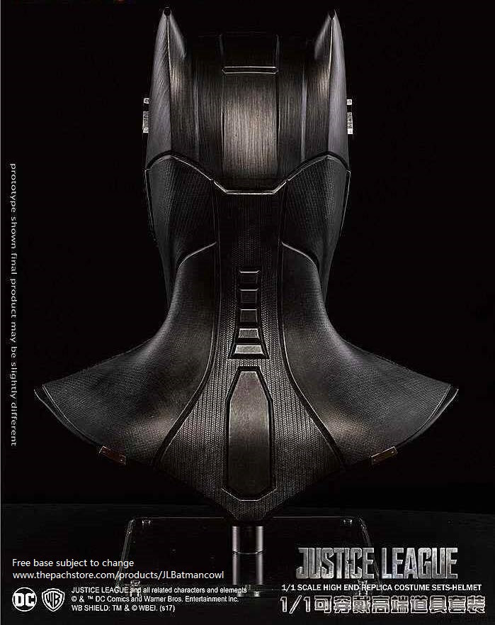 Official Licensed Justice League Batman Bat cowl 1:1 Movie Replica - Image 3