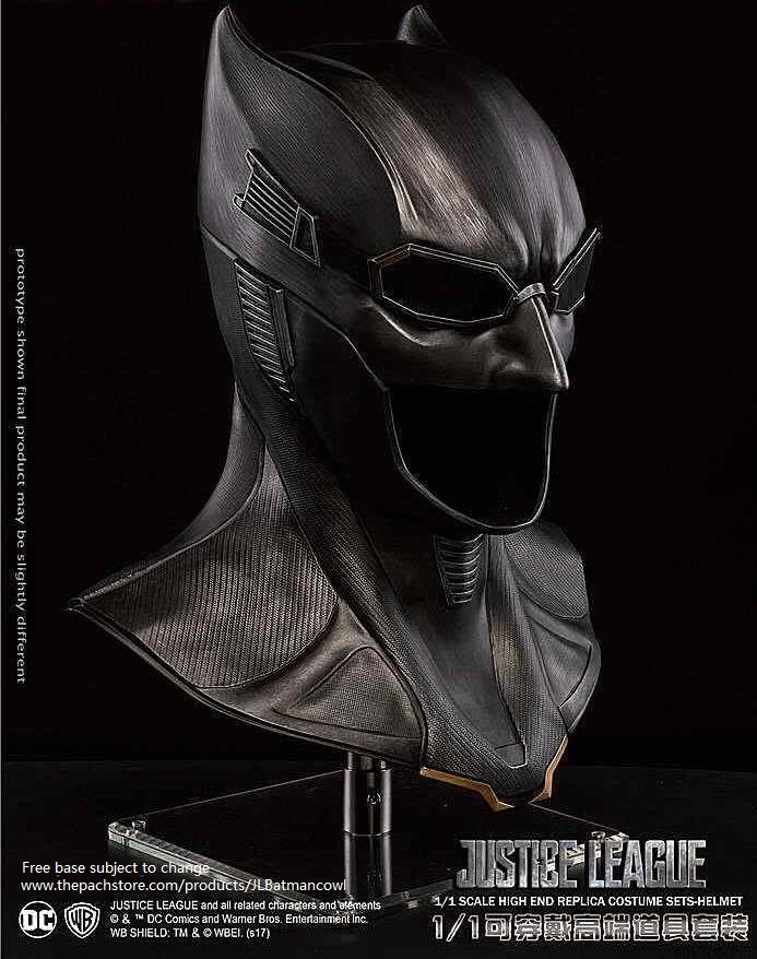 Official Licensed Justice League Batman Bat cowl 1:1 Movie Replica - Image 5