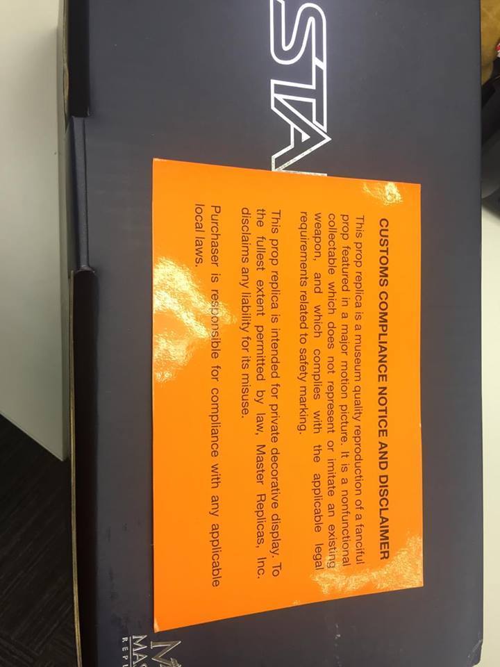 Star Trek - Master Replicas (MR) Star Trek TOS Klingon Disruptor Prop Replica - Image 3