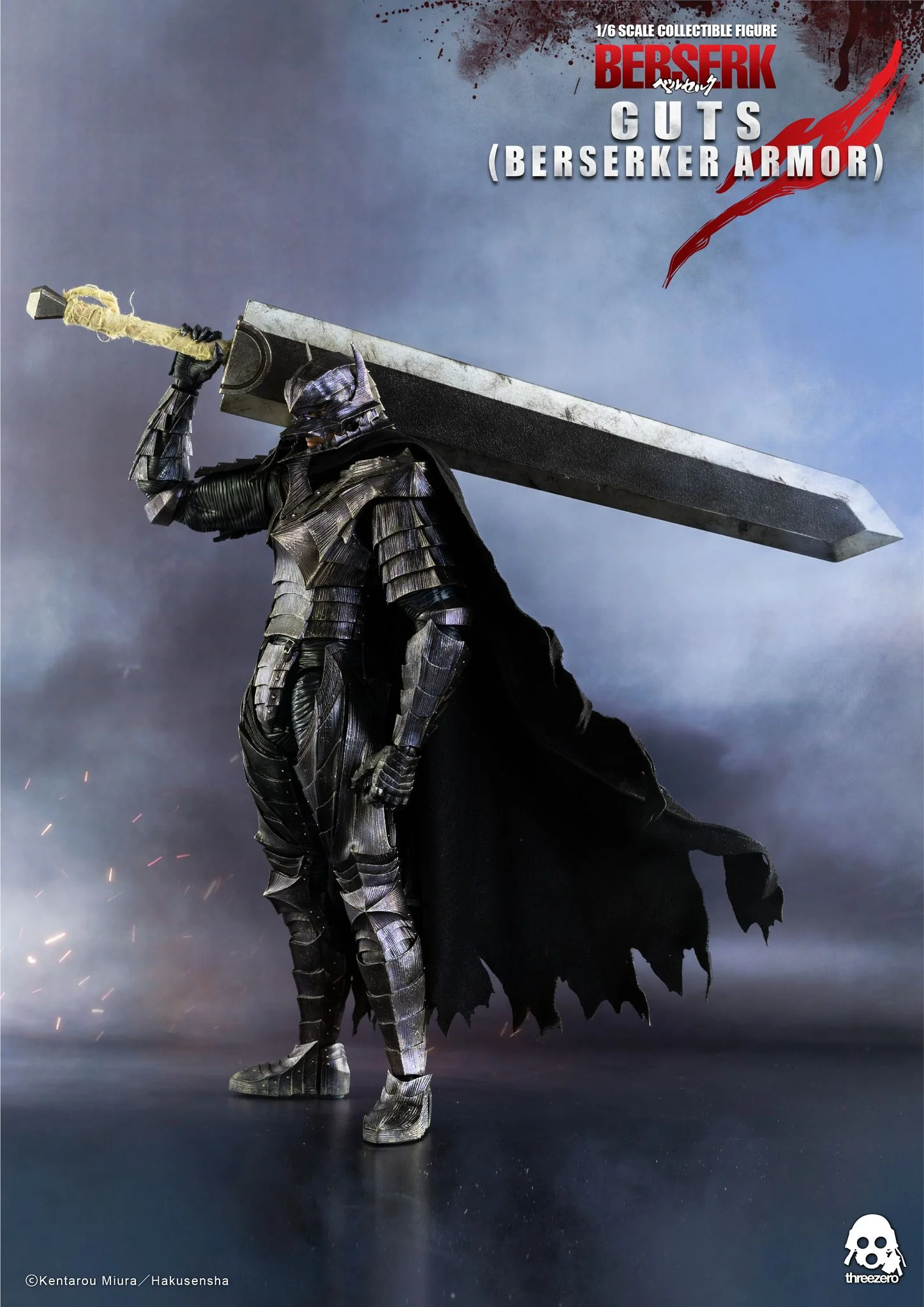 PRE ORDER: ThreeZero BERSERK", Guts (Berserker Armor) - Image 6