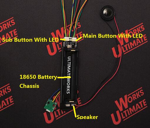 Ultimate Works Asteria soundboard V1.5 (PLUG N PLAY / Asteria Heart) - Image 6